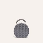 Goyard The Alto Hatbox Trunk Bag Grey - Image 2